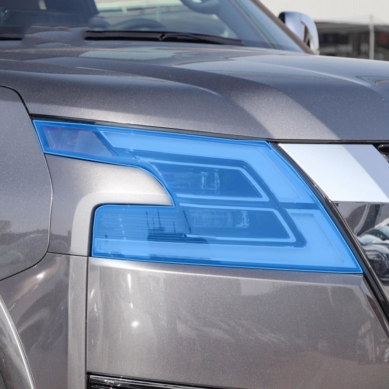 Samlng Transparent Car Front Light Film For Nissan For Patrol 2023 Car Exterior Headlight Anti-Scratch Tpu Ppf Protective Film Anti-Scratch Repair Film Refit