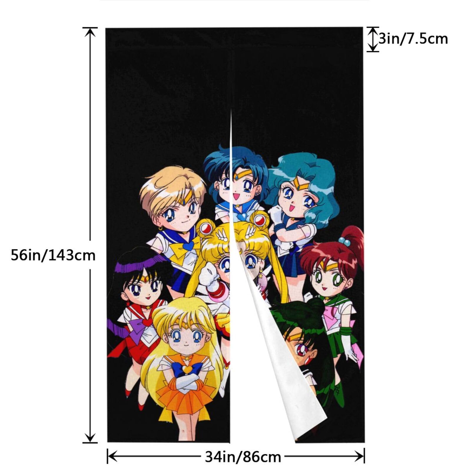 美少女戦士セーラームーン のれん