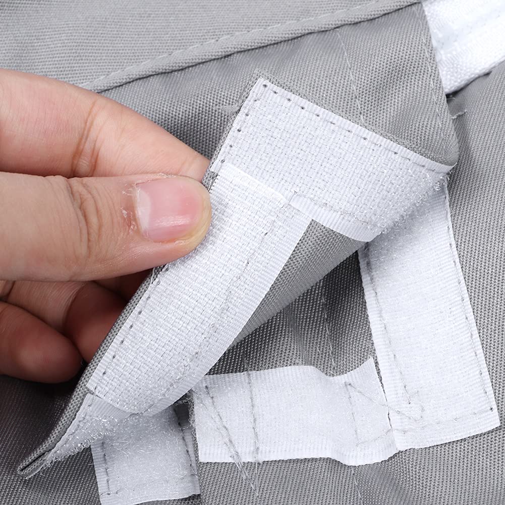 Traje de apicultura, mono protector de apicultor gris de una pieza con cremalleras dobles y velo con capucha para suministros de bata de apiario