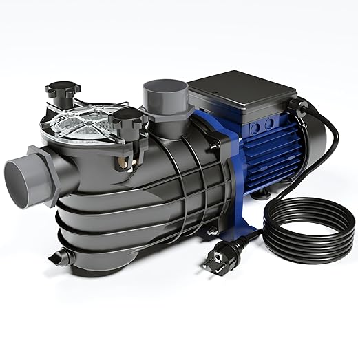 Bomba De Piscina 13200L/H 370W Bomba De Circulación Bomba De Filtro
