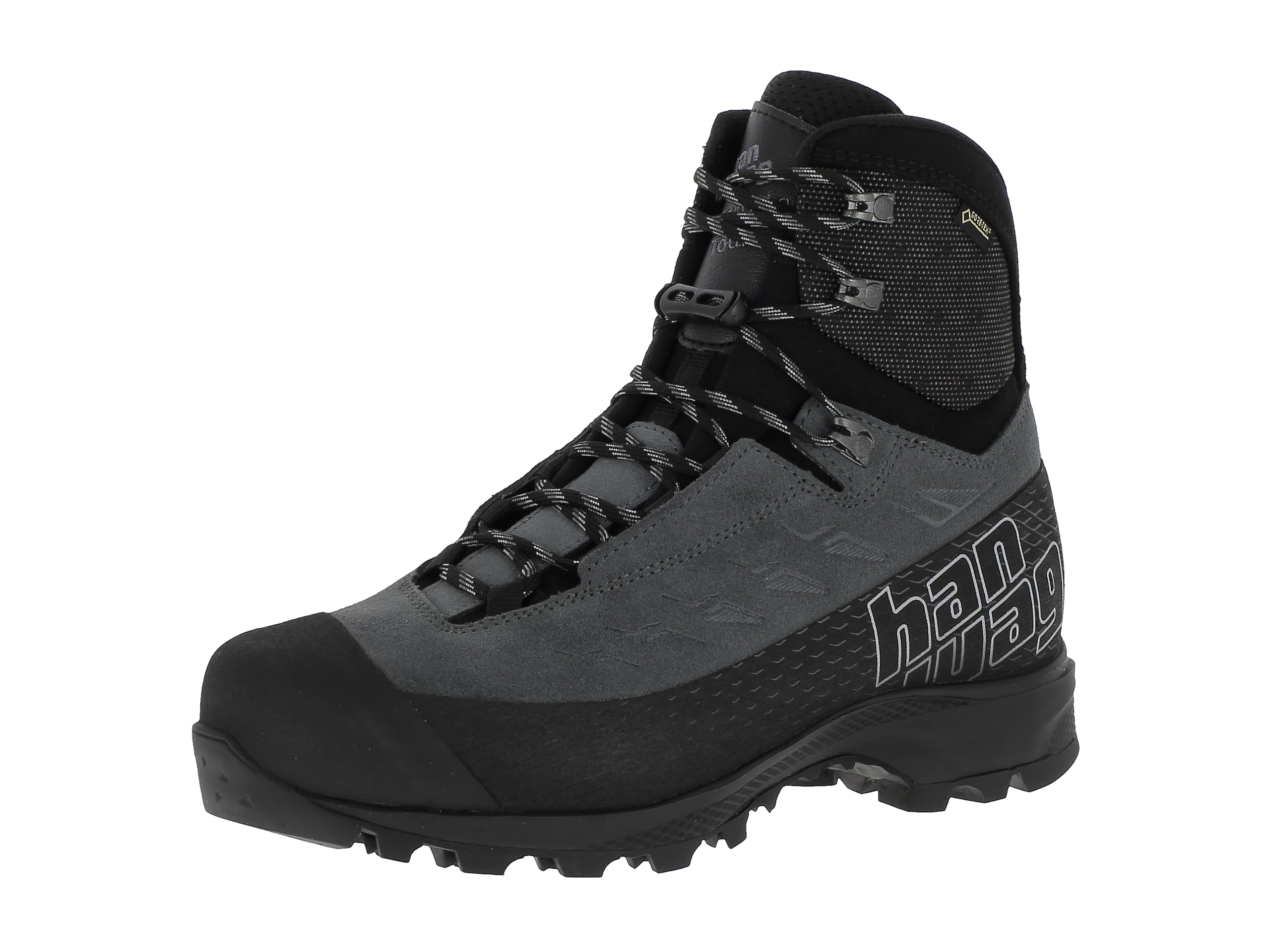 Hanwag Ferrata Tour GTX Bergschuhe graphite/black UK 12 - EU 47