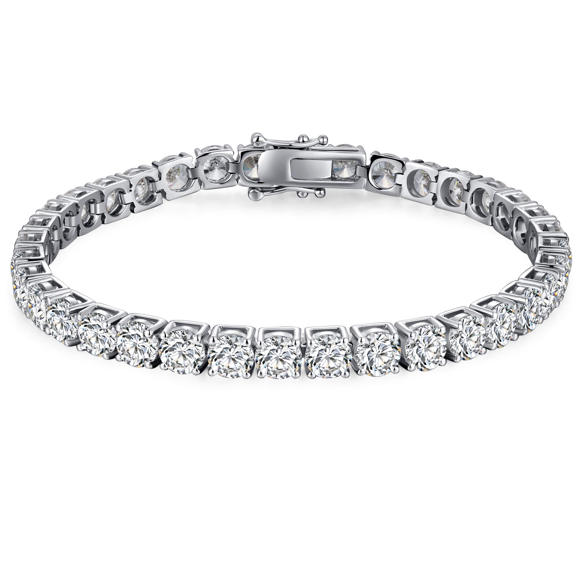 jiamiaoi Tennis Armband Damen 3mm Armband für Damen Zirkonia