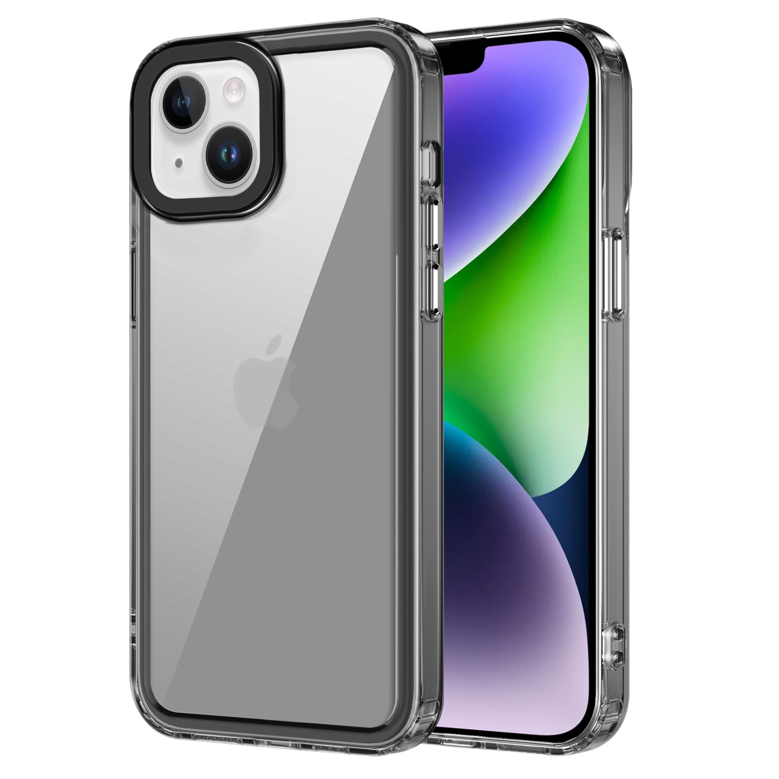 Zapcase Back Case Cover for iPhone 13 | Compatible for iPhone 13 Back Case Cover | Case Cover with Camera Protection | (TPU + PC | Translucent Black) (B0CSPKBNZV) Amazon Price History, Amazon Price Tracker