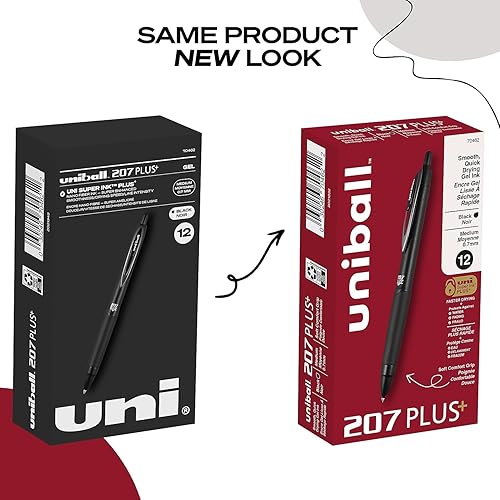 Miniatura 3 de 207PLUS+ Gel, 0.028 in, negro, OS Docena