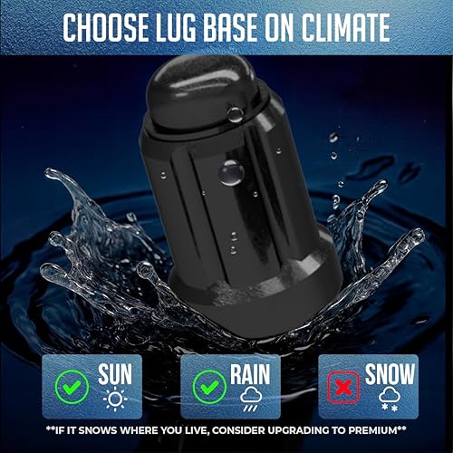 Miniatura 4 de Wheel Accessories Parts 20 piezas de 716 pulgadas de rosca para automóvil de 1.38 pulgadas de largo, tuerca negra para muchos vehículos clásicos