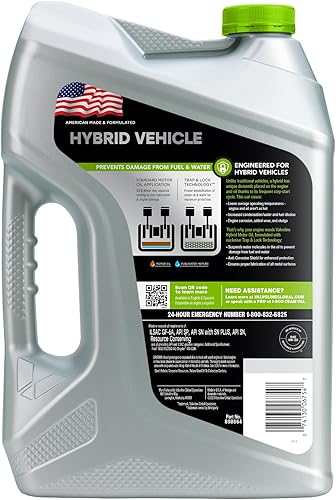 Miniatura 10 de Valvoline Aceite de motor híbrido para vehículo completamente sintético SAE 0W-20 de 1 cuarto de galón, caja de 6