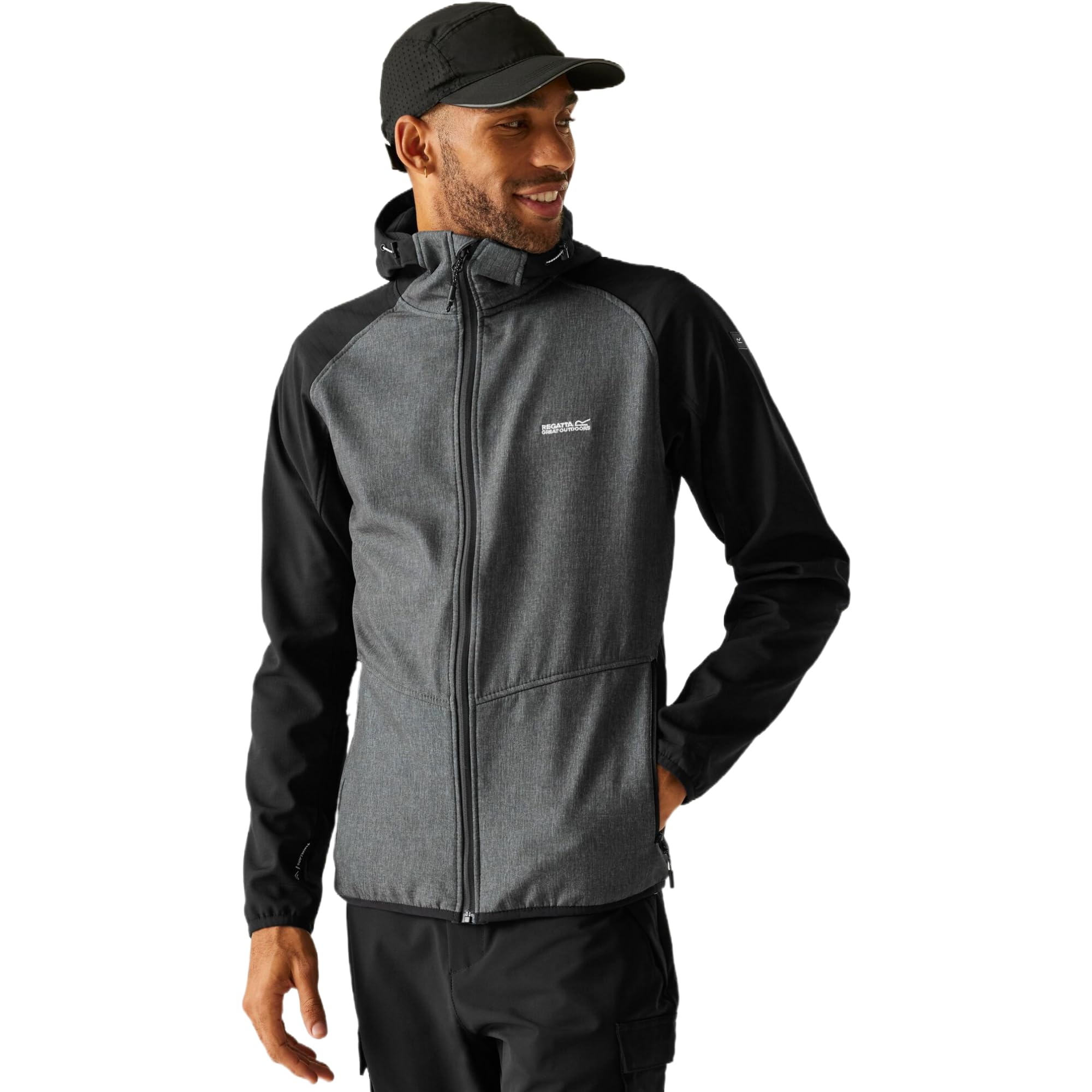 Regatta Men's Ash Arec Iii Softshell Jacket Water Repellent Midlayer Coat
