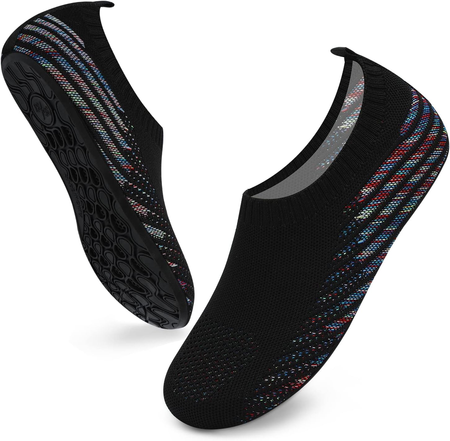 ANLUKE Womens Mens Water Shoes Barefoot Quick-Dry Aqua Socks for Beach Swim Surf Water Sport