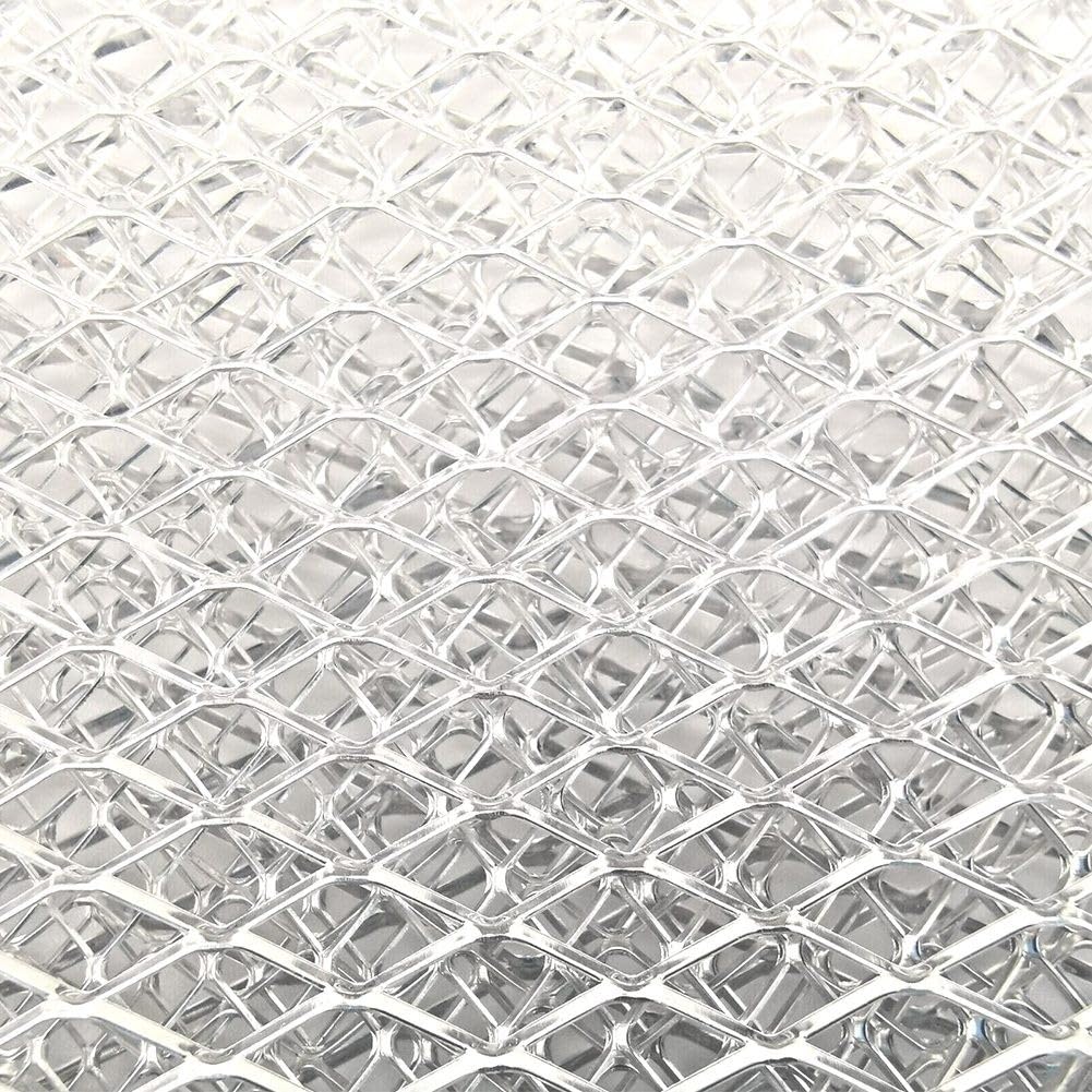 Metalowy filtr przeciwtłuszczowy do okapu kuchenne 2 szt. Filtr aluminiowy do okapów kuchennych serii ACC187, zastępuje WRJ603UW WRJ600UW WRJ600US WRJ600UK RFD602W RFD602S WRJ611US, 315 x 276 mm