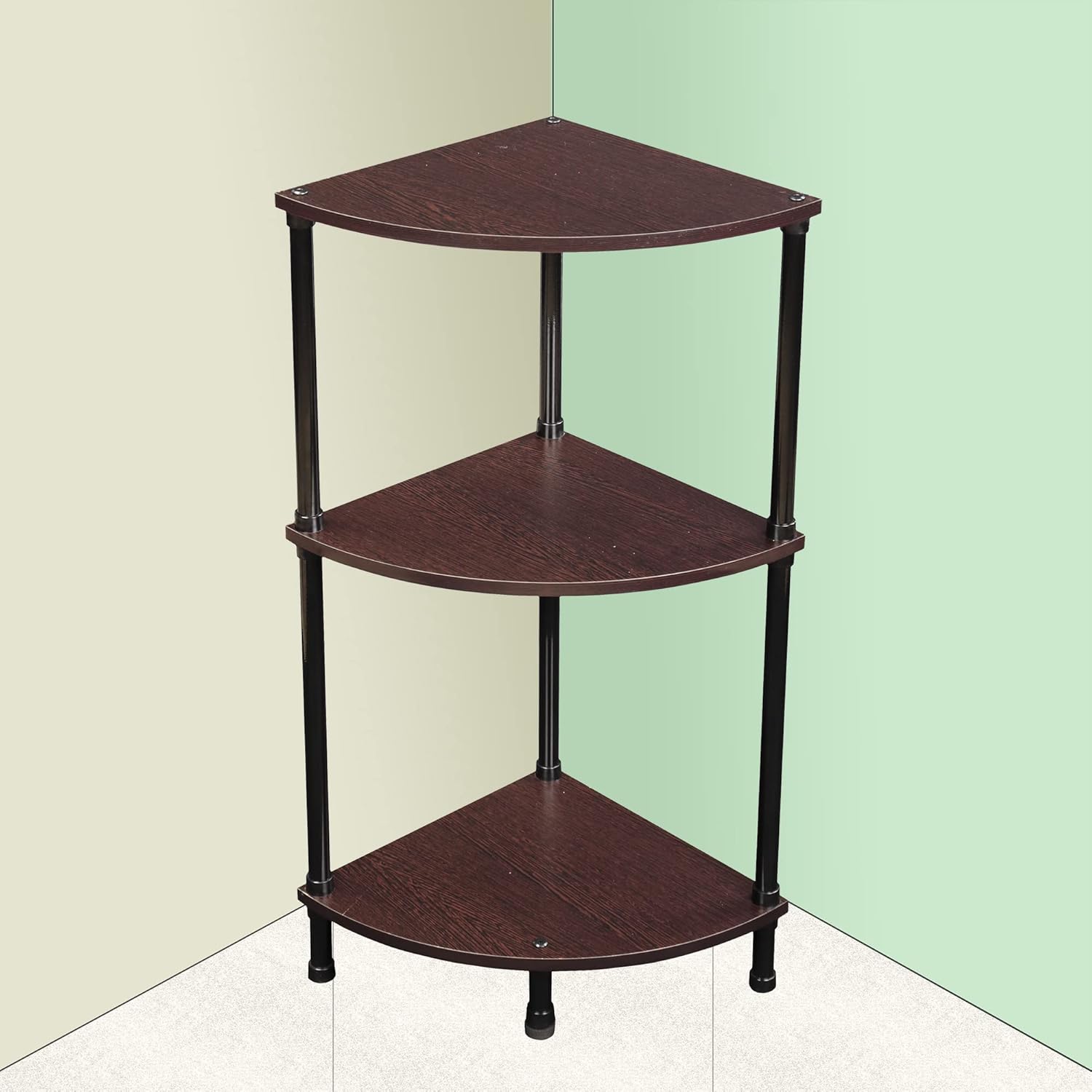 REDSUN Jazz Corner Rack Multipurpose Corner Rack Organizer Stand for