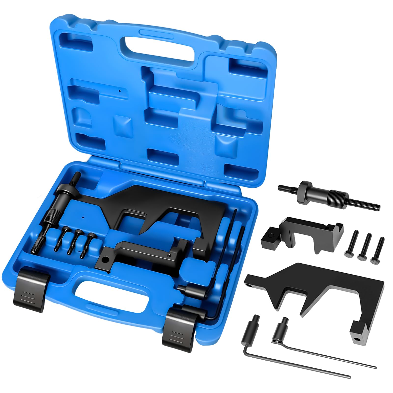 Herramienta de correa dentada, herramienta de ajuste de motor de 8 piezas, herramienta de cadena de distribución compatible con BMW N13 N18 F20 Mini R55 R56