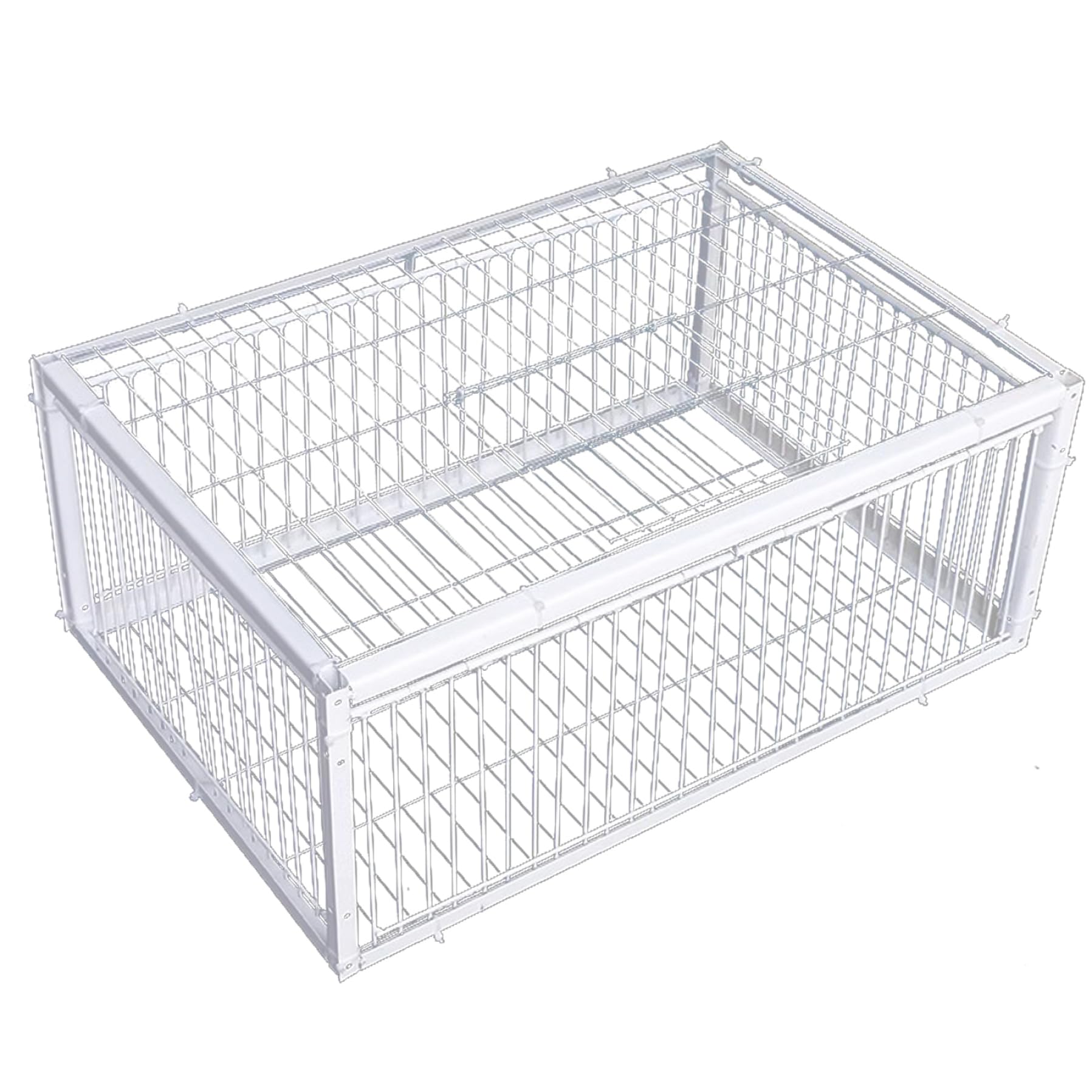 Trampa para pájaros, trampa de paloma con cuatro entradas de acceso unidireccional trampa para pájaros 16x12x10 pulgadas de paloma jaula con jilosa jaula para granjas para granjas jardines palomas re