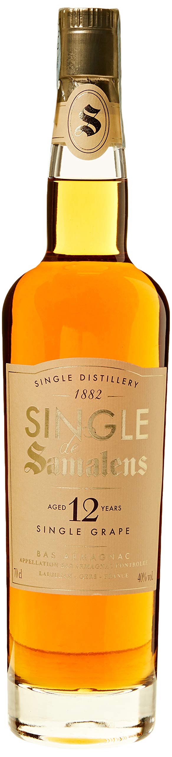 Samalens Bas Armagnac Single 12 Ans - 700 ml