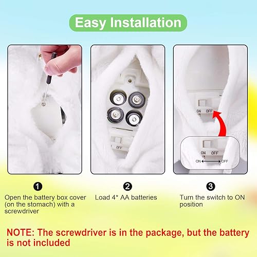 Miniatura 6 de Robot interactivo de gato de peluche blanco, robot robótico para gatos ladrando miau, gatito, control táctil, mascota electrónica, juguete de