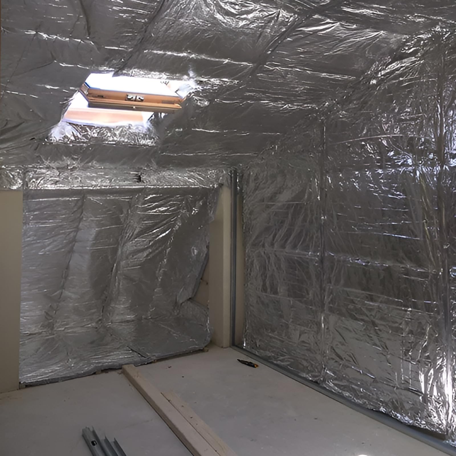MULTI 7-7 (1,25X20 m)|Aislante Termico para Paredes, Fachadas, Techos, Cubiertas,Ventana, Suelo,Coche,Garaje,Camper |Válido para cualquier tipo de construcción| 7 Capas | 7mm Espesor| 25m²