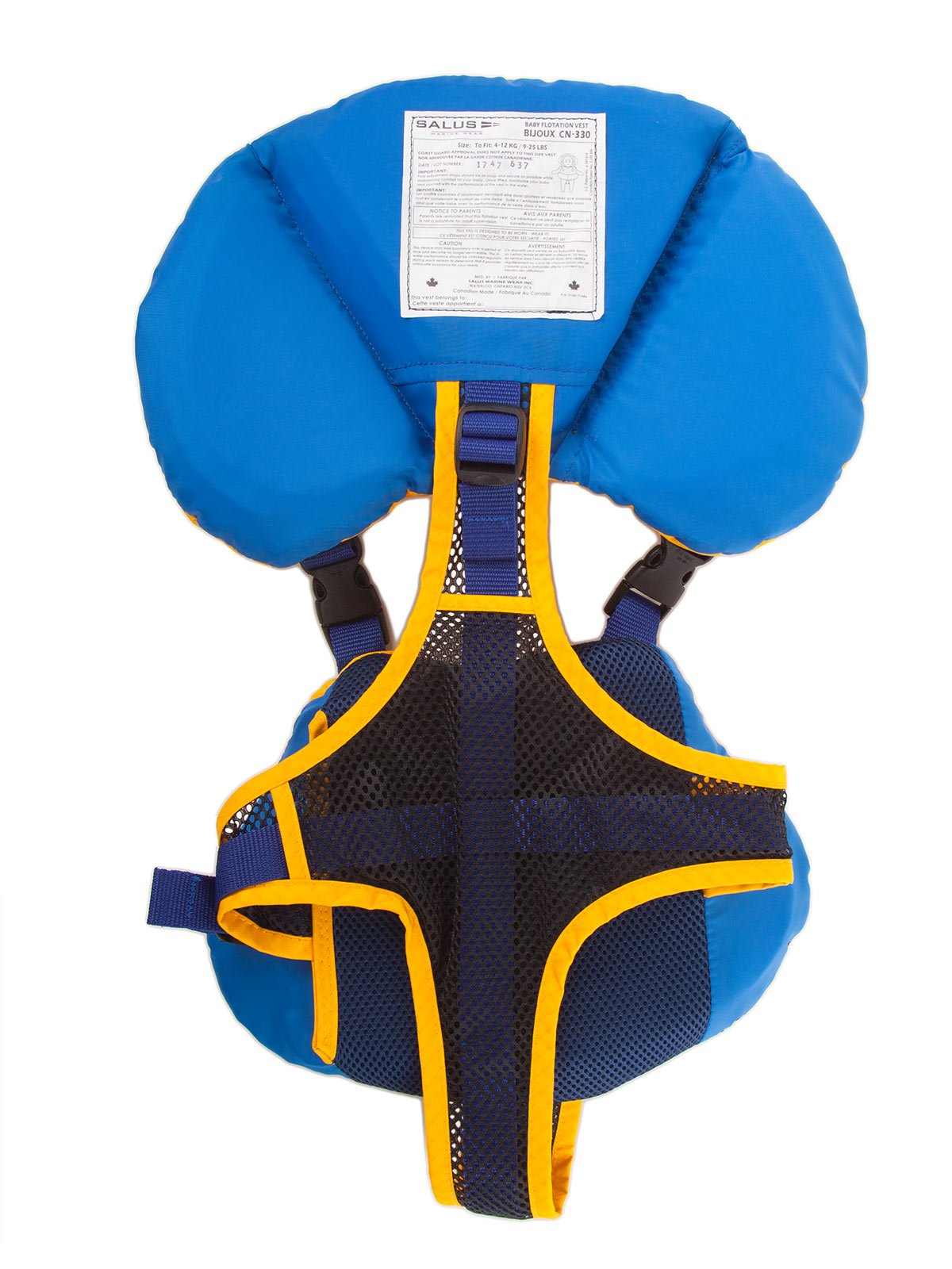 Salus Bijoux Baby Vest - Yellow product thumbnail 3