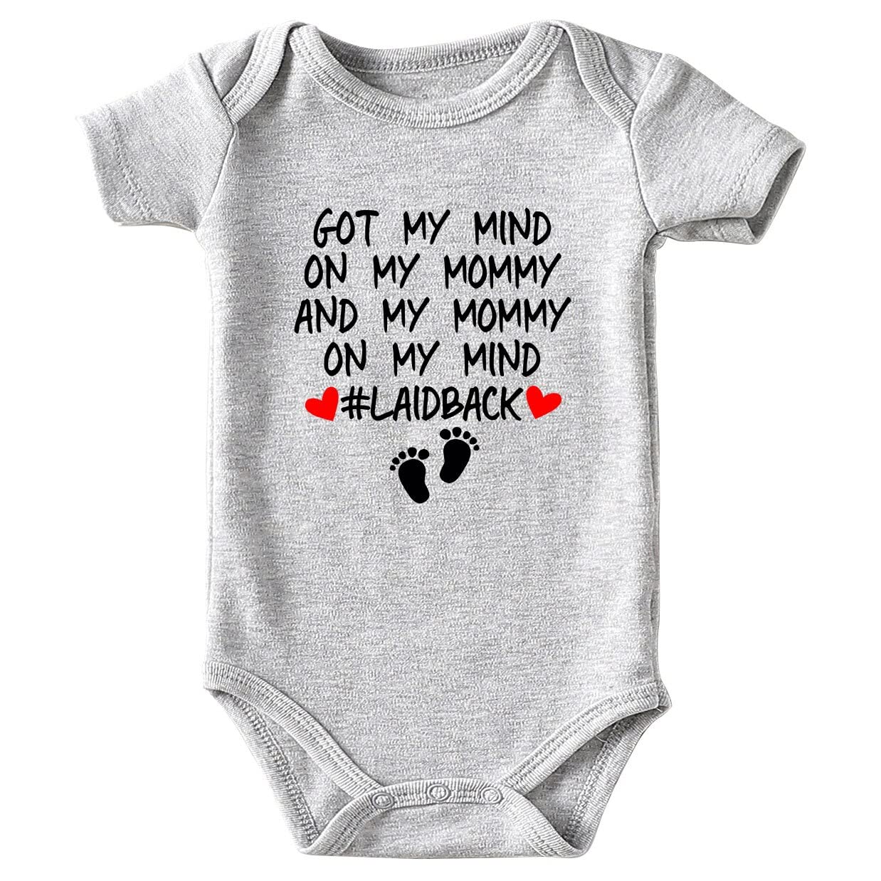 Mess with Grandpa Baby Boy Clothes Unisex Funny Baby Bodysuits Girl