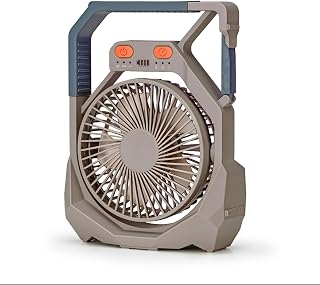 【最新 2026年製】トップランド コードレス扇風機 ネイチャー FAN 小型 カラビナ機能搭載 ポータブル バッテリー内蔵 充電式 3000mAh USB type-c ガイアロック SF-DFC29GK
