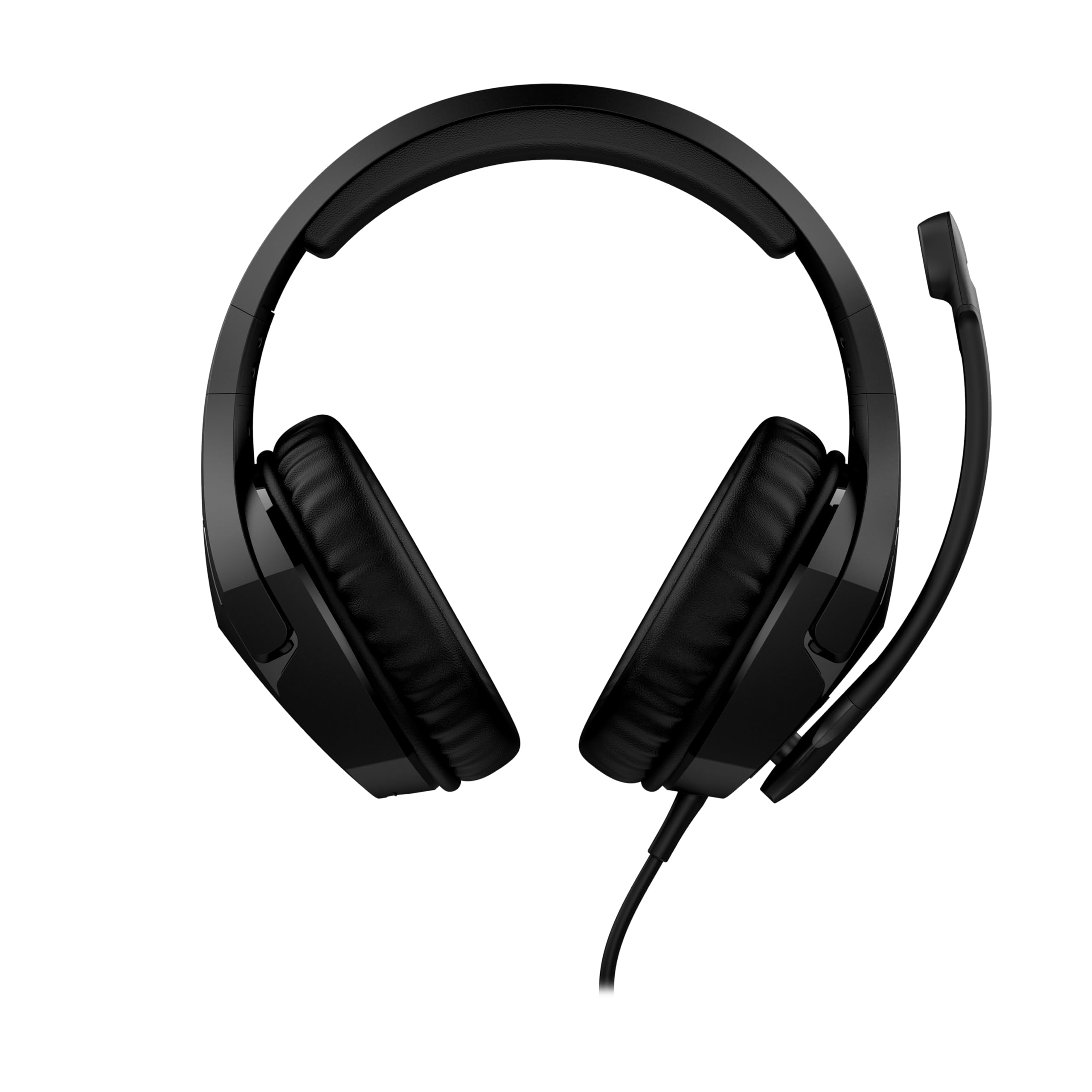 HyperX Cloud Stinger Gaming-Headset mit Kabel, DTS Headphone, Spatial Audio, 53-mm-Treiber, Memory Foam, 7.1 Surround-Sound, Flip-to-Mute-Mikrofon, USB- und 3,5-mm-Anschluss, Schwarz