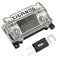 Vista 1 de Soporte de fusible ANL en línea calibre 0/2/4 AWG con fusible de 100 amperios