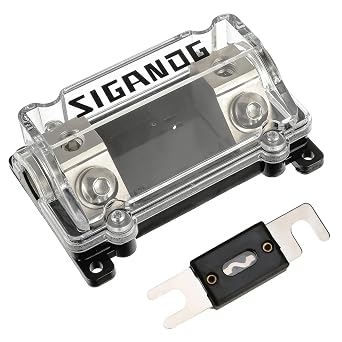 0/2/4 Gauge AWG in-Line ANL Fuse Holder with 250Amp Fuse