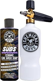 Chemical Guys, TORQ Foam Cannon & HydroSuds Ceramic Soap Kit, 16 oz, 2 Pc