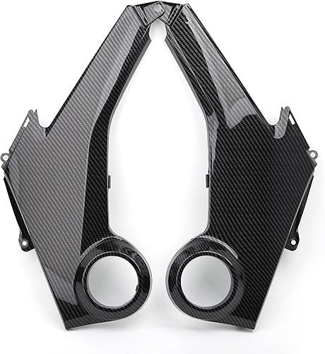 Miniatura 64 de Mokuo Luz de cabeza de fibra de carbono para motocicleta, panel lateral, soporte de señal de giro, apto para Honda Grom Msx 125 SF 2013-2016