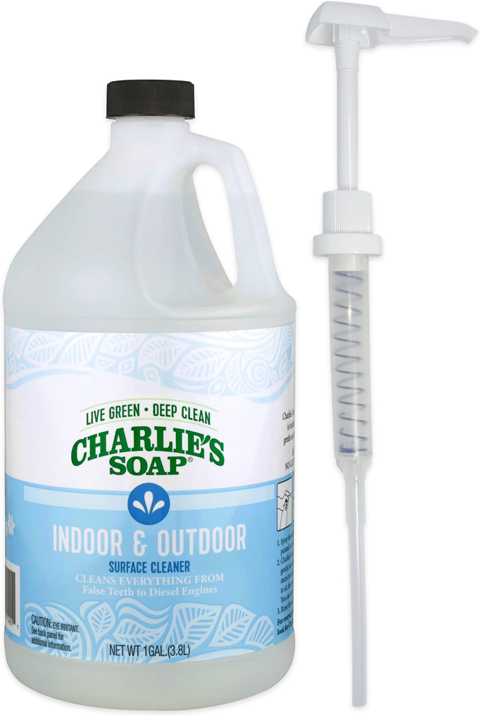 Indoor-Outdoor Surface Cleaner with Pump, 1 Gallon
