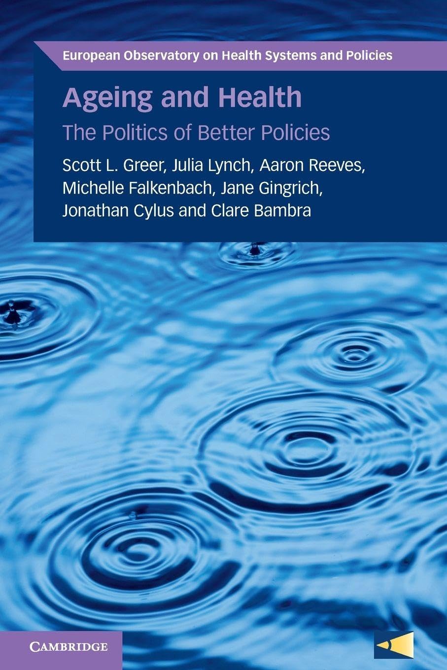Ageing and Health The Politics of Better Policies Greer Lynch Reeves Falkenbach