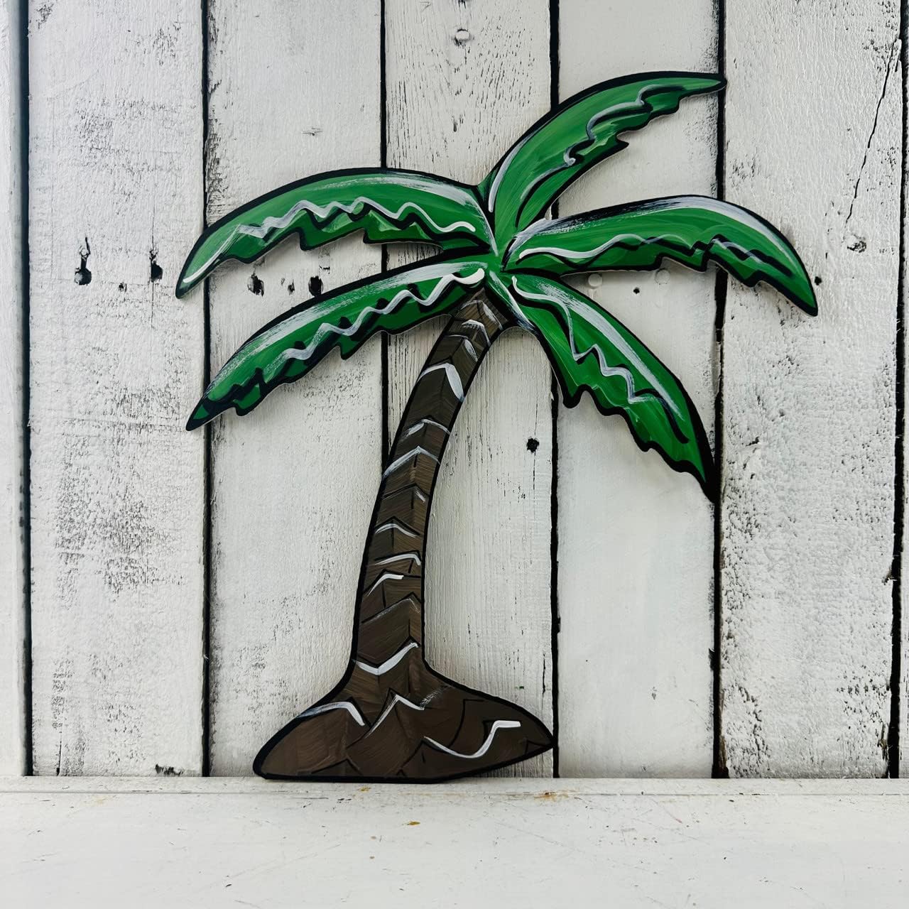 Palm Tree Shape, Unfinished Wood Craft, Build-A-Cross