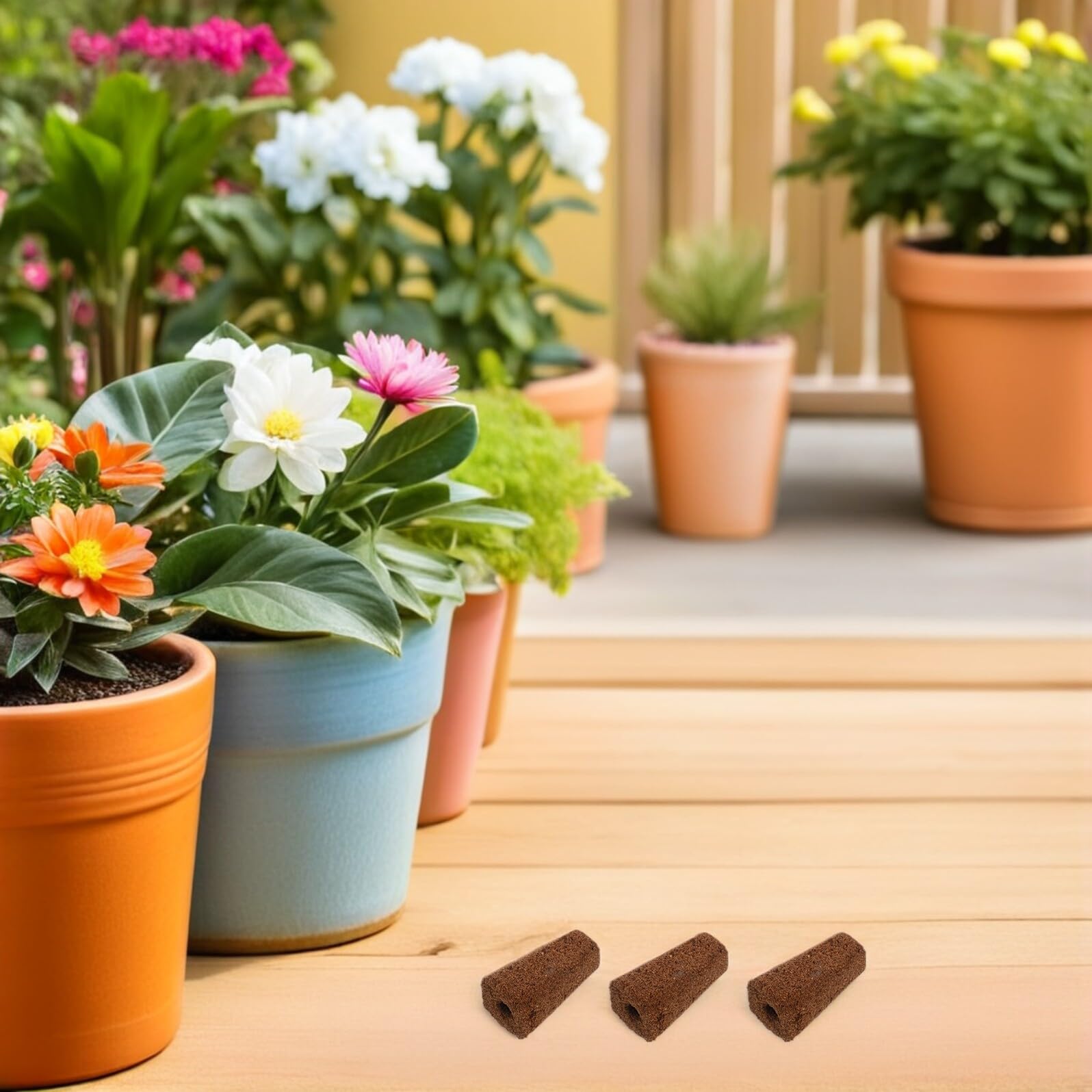 Supvox 30 Stück anzuchtschwämme hydroponic Grow sponges wachstumsschwämme hydroponic soilless schwämme hydrokultur schwämme Hydroponische Light Brown