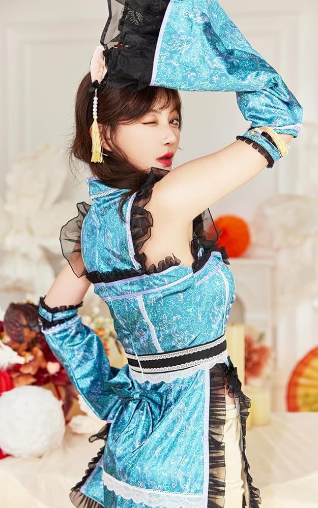 [最終値下]Malymoon コスプレ 干支 辰 ドラゴン チャイナ 6点セット 最終値下]Malymoon コスプレ 干支 辰 ドラゴン チャイナ 6点