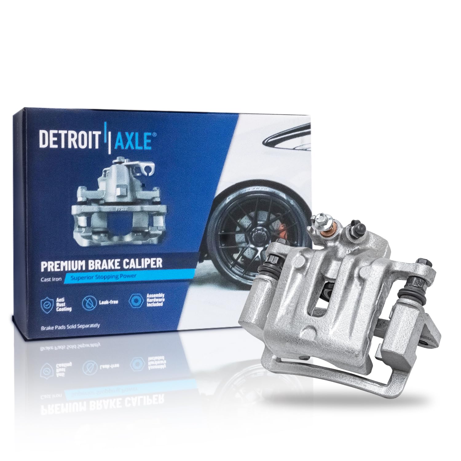 Detroit Axle - Rear Left Brake Caliper for Chevrolet Equinox Captiva Sport