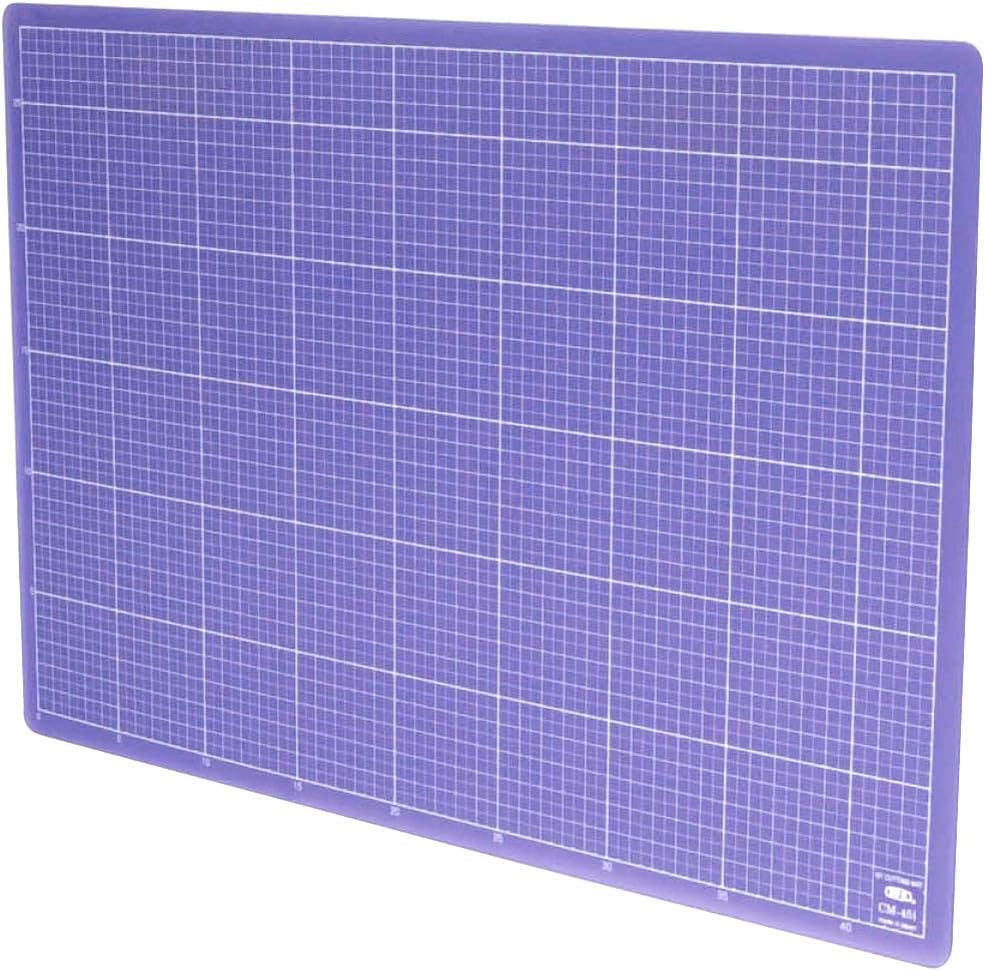 NT CM-45i-B Cutter Mat, Olefin Resin A3, Clear Blue