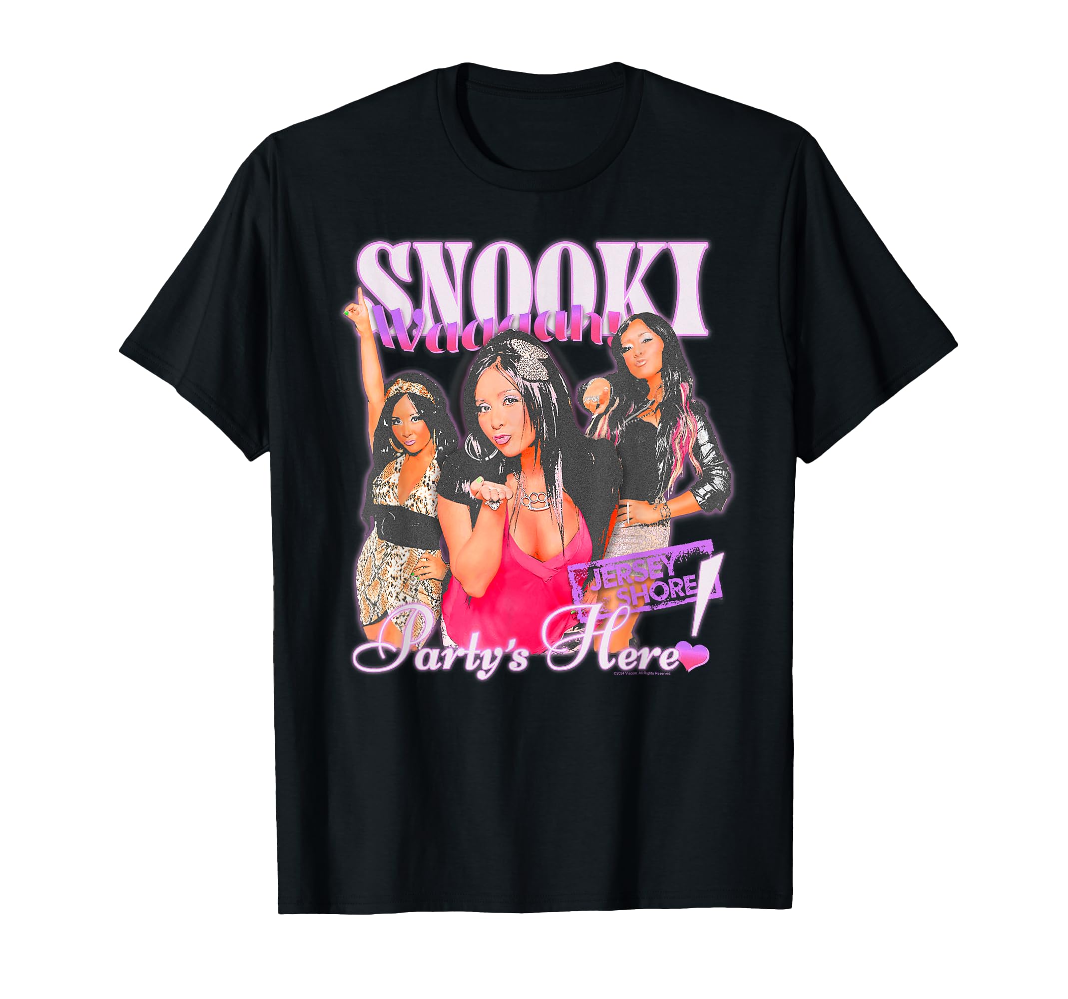 Jersey Shore Party's Here Snooki Vintage Reality TV Show T-Shirt