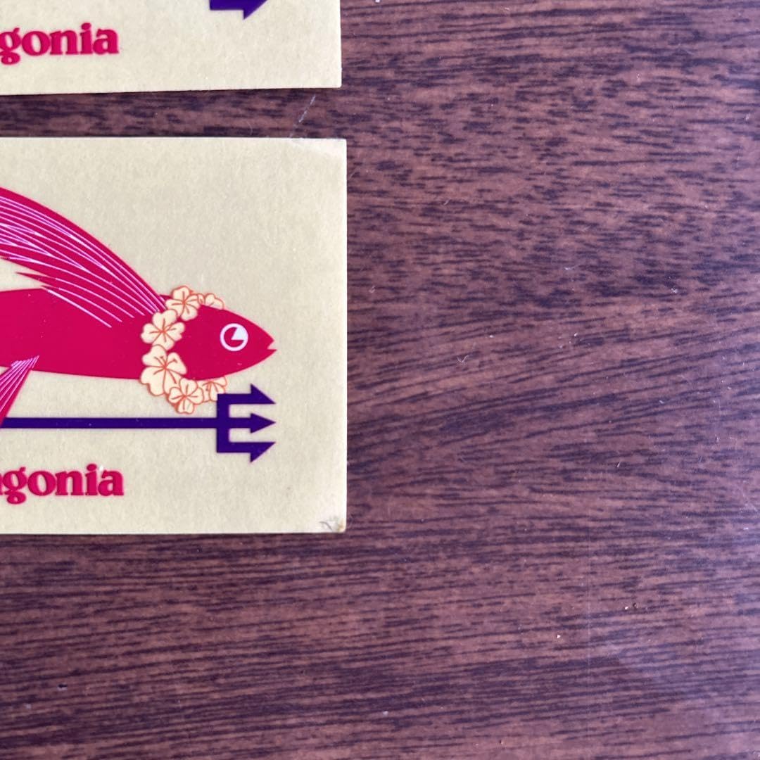 LEY パタゴニア フライングフィッシュ カッティングステッカー パタゴニア フライングフィッシュ カッティングステッカー