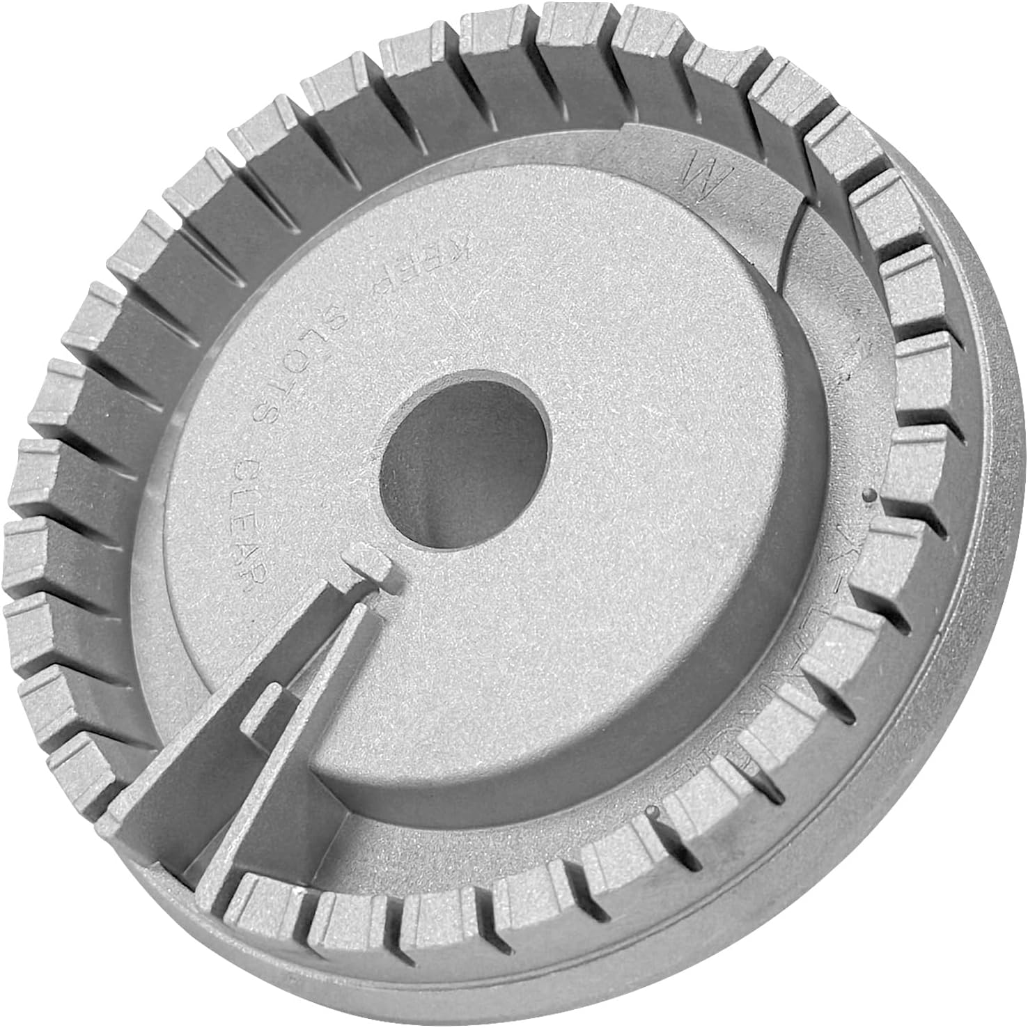 WB16X24722 Large Range Burner Base Replacement for GE XL V2 X-Large Haier Oven Stove JGB660EEJ4ES JGB660SEJ4SS JGBS66REK3SS C2S900P3M1D1