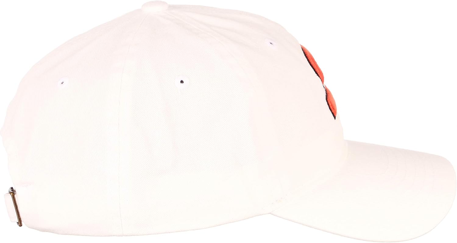 NCAA Syracuse Orange Mens Adjustable Scholarship Hat White, Syracuse Orange White, Adjustable - Image 5