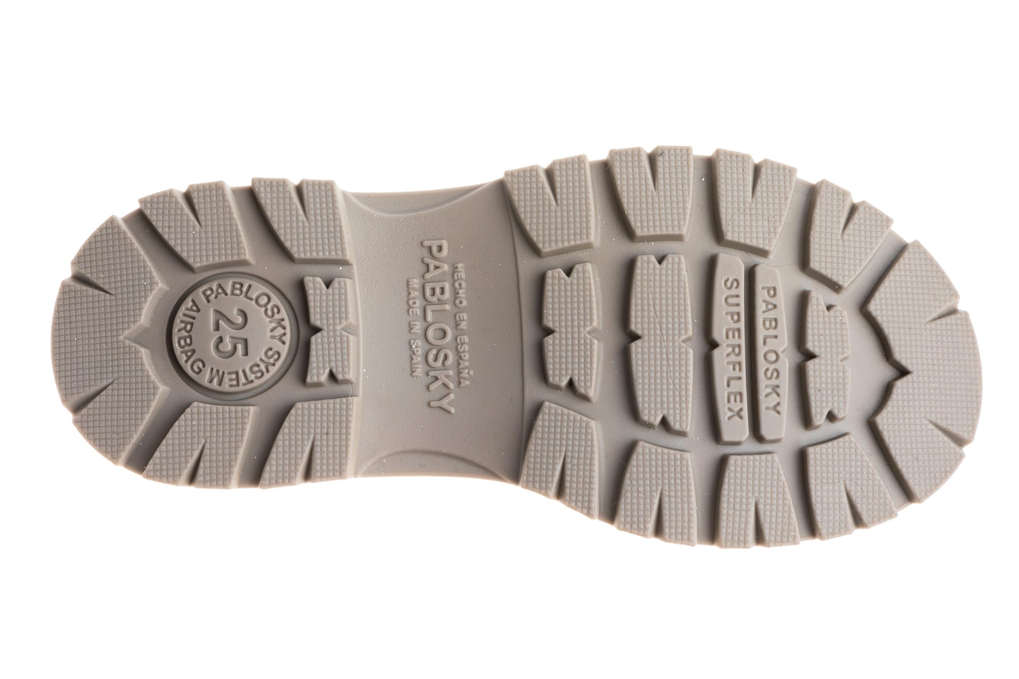 Pablosky Botas de Unisex Leader-tech con Cordones y cremallera