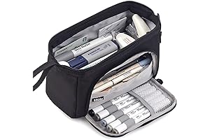 Premium Anglo Pencil Pouch- Large Storage, Superior Versatility