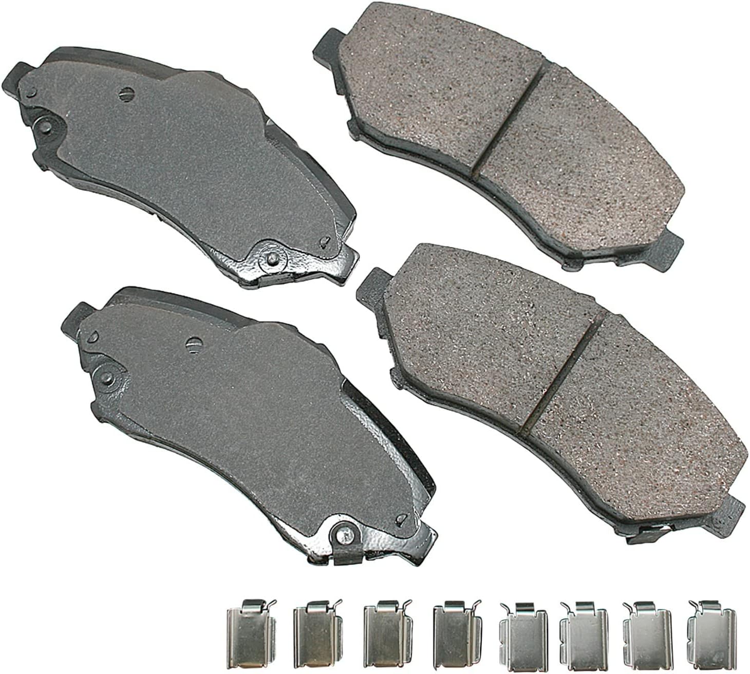 Akebono Brake Pad Set (ACT1273) , GREY