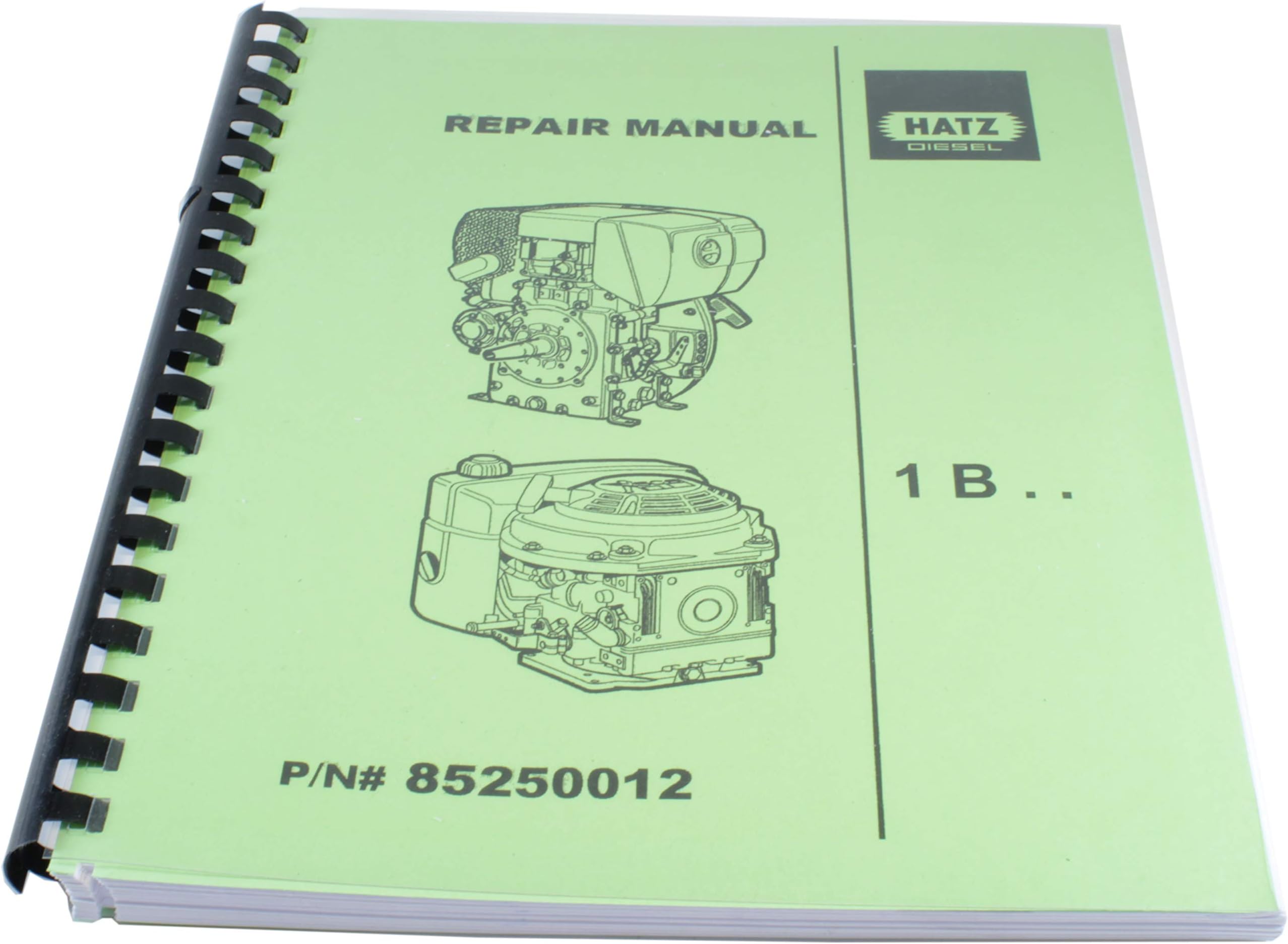 Hatz Diesel0000 852 500 12 REPAIR MANUAL 1B20/30/40+V Same As 85250012, 000085250012,"0000 852 500 12"