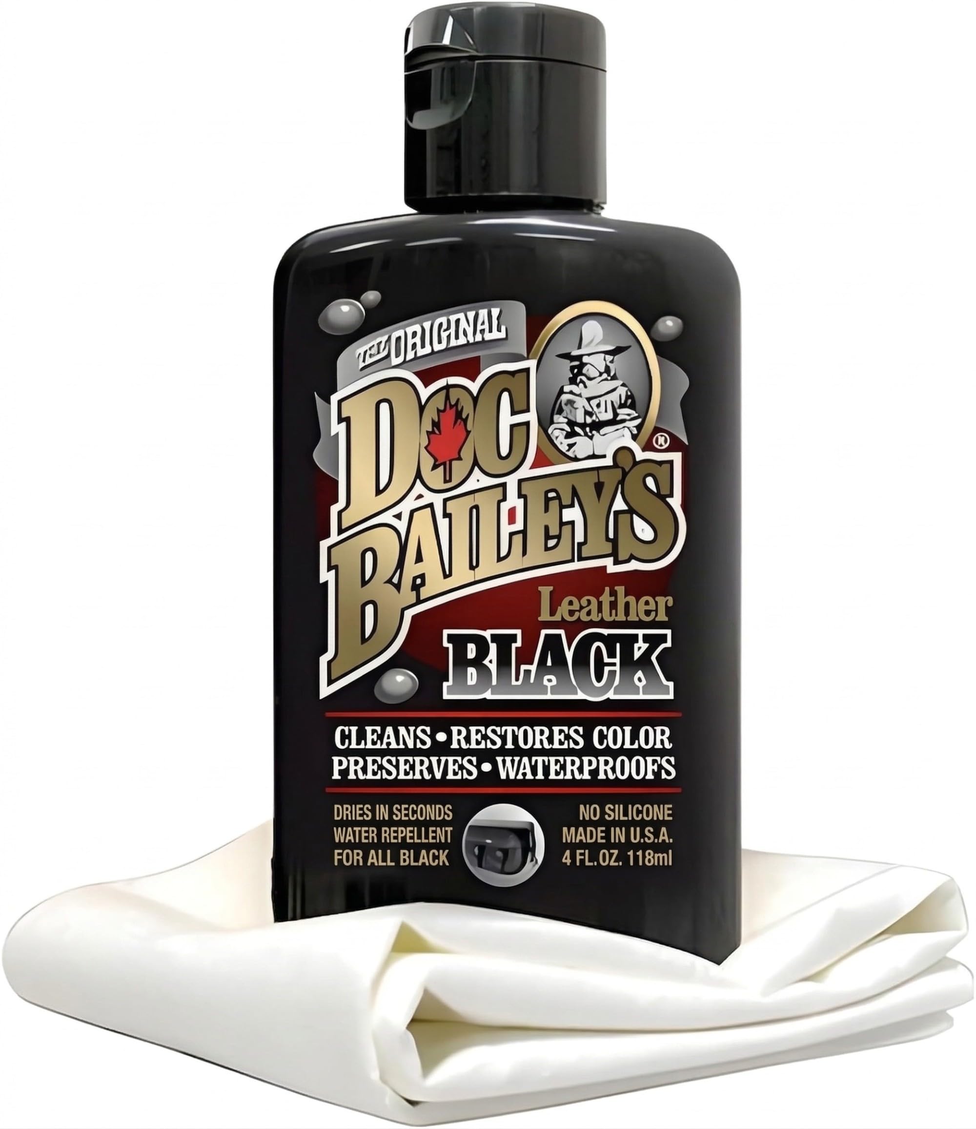 Leather Black Detail Kit 80004-12 by Doc Baileys