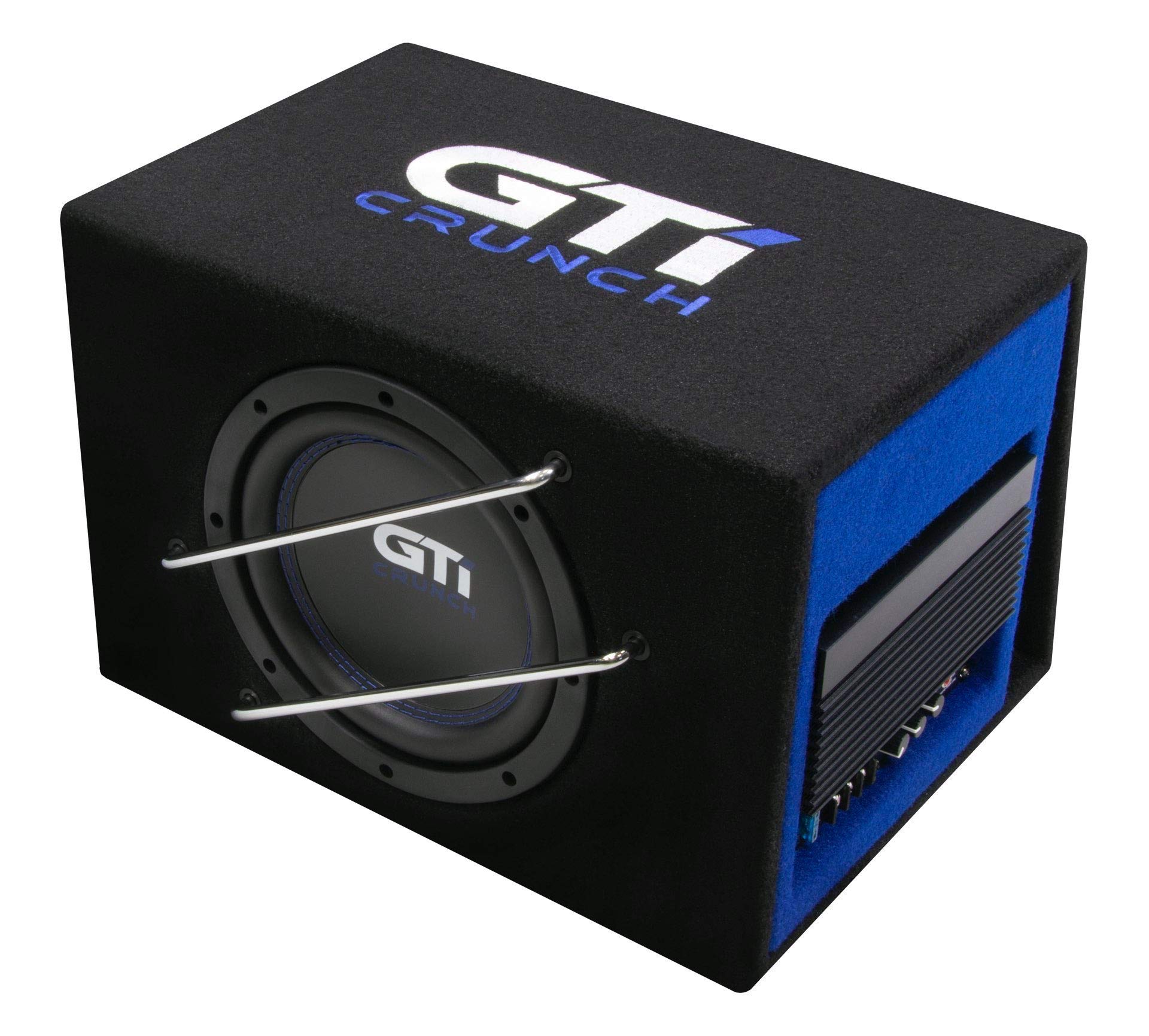 Crunch GTI800A - Subwoofer per auto attivo, 400 W