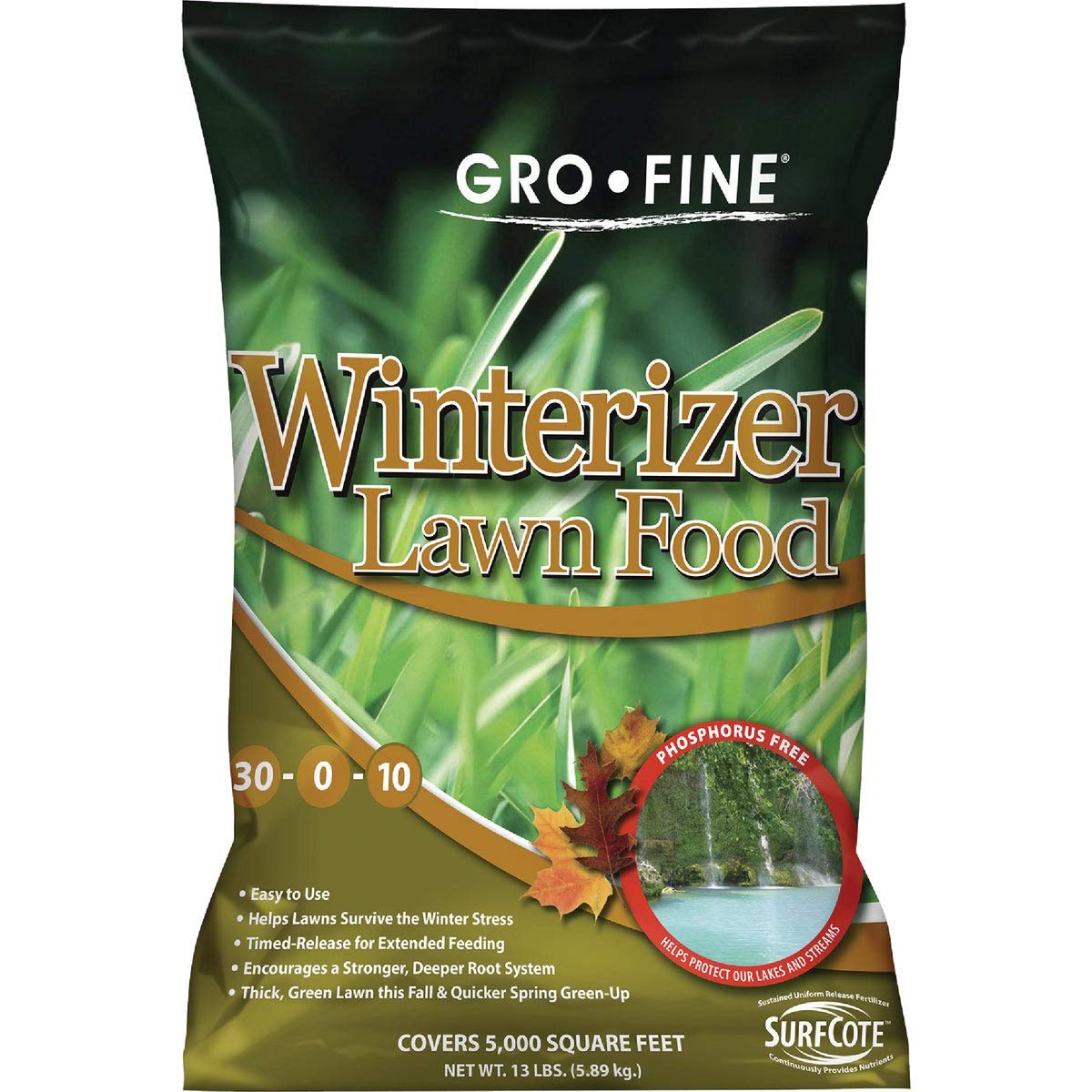 GROFine 13 Lb. 5000 Sq. Ft. 30010 Winterizer Fall
