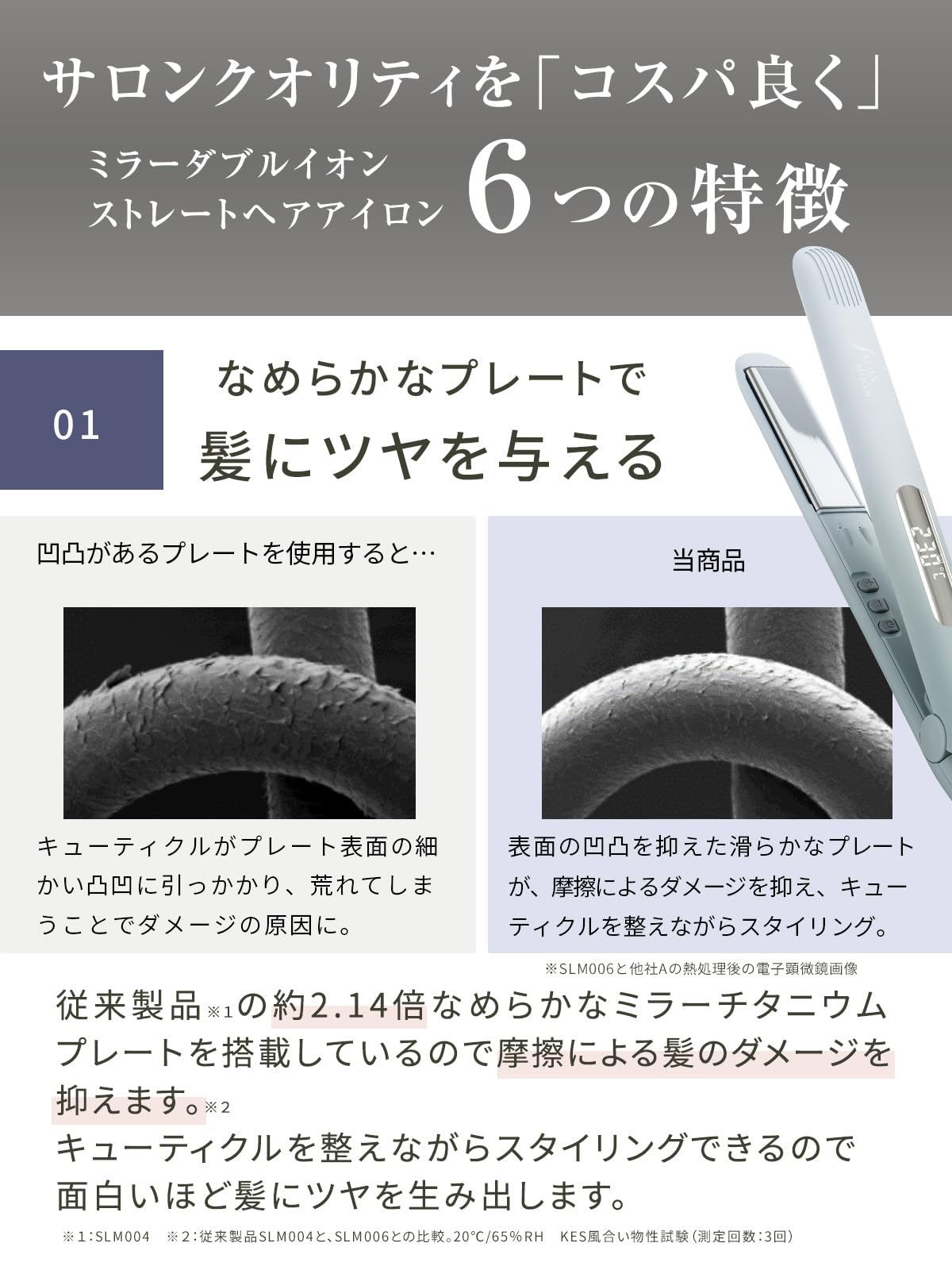 Amazon.co.jp: ヘアアイロン ストレートアイロン 2WAY 高速起動 ダブル