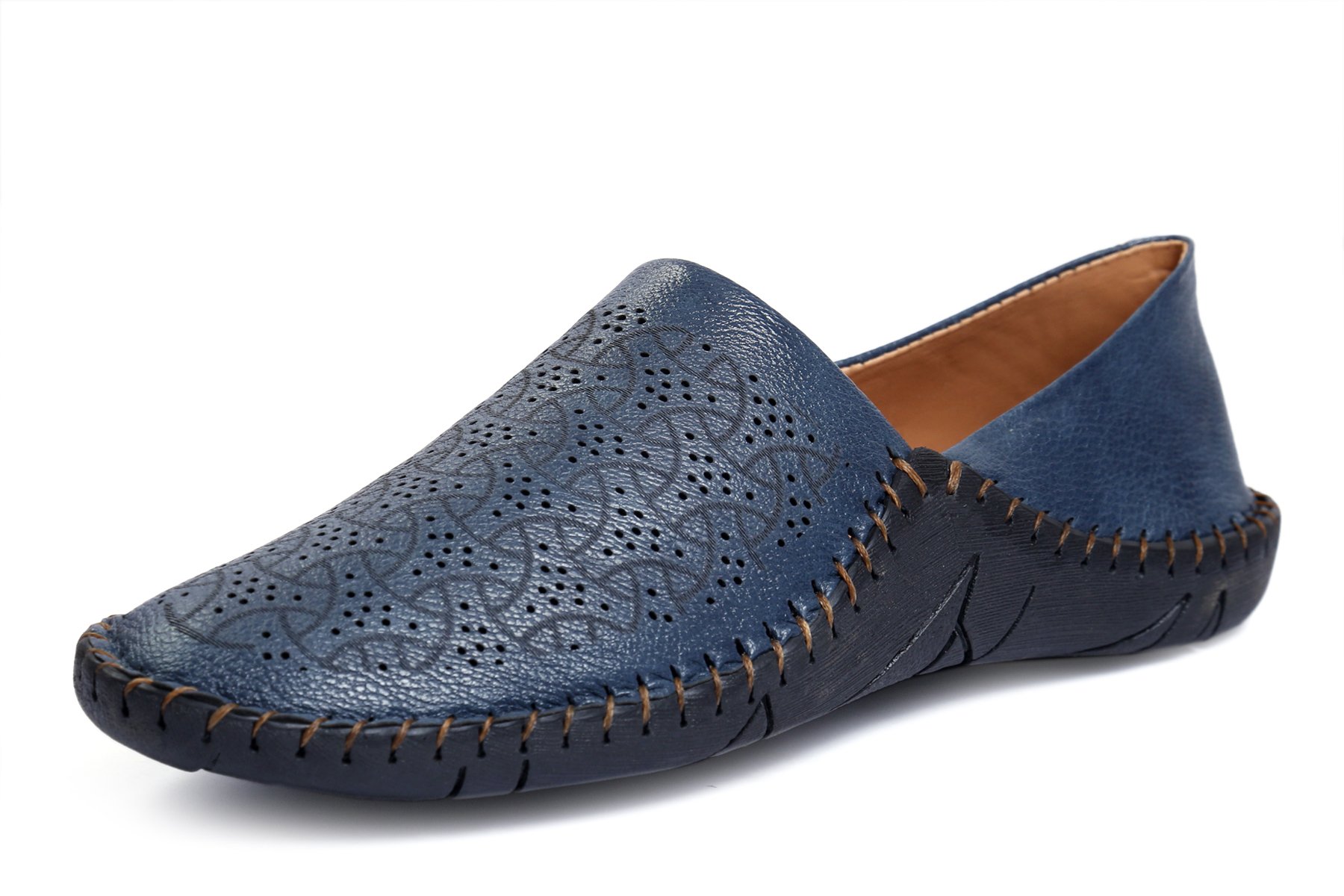 Red Rose Men Sky Blue Loafers-10 UK/India (44 EU) (1421-Sky-Blue-10)