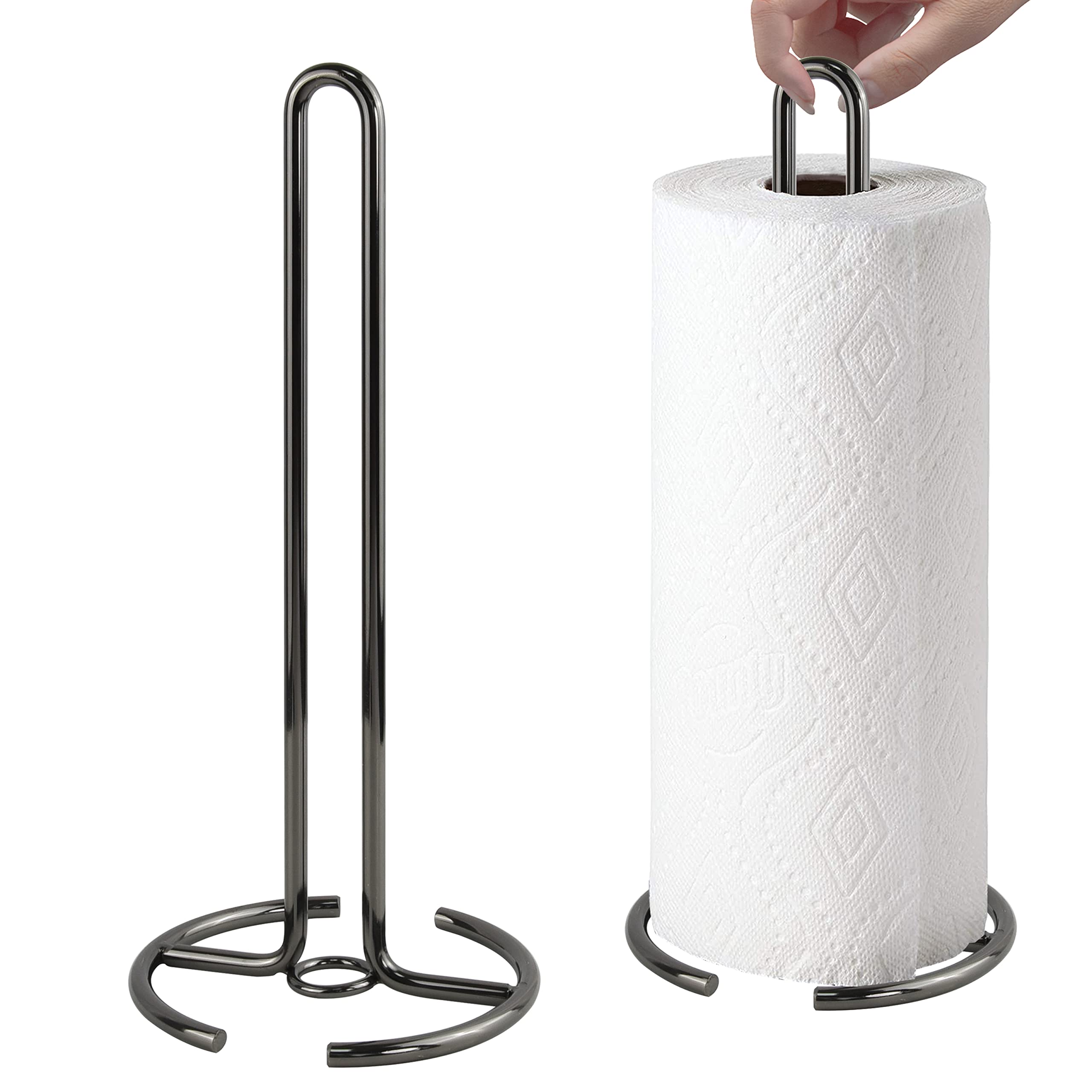 Choose Your Stain Color Wall Mount Paper towel holder shelf wall solid