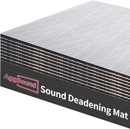 Miniatura 16 de Rollo de aislamiento de automóvil con acabado de papel de aluminio de 6.181 in (0.157 in) y 18 pies cuadrados - Amortiguador de sonido automotriz