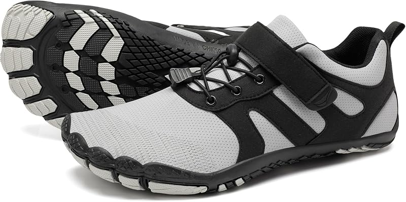 Grand Attack Men's Barefoot Shoes|Minimalist Cross-Trainer|Zero Drop Sole|Wide Toe Box